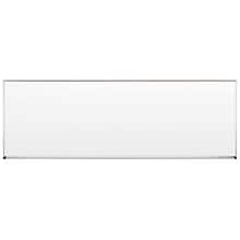 Balt Porcelain Dry-Erase Whiteboard, Anodized Aluminum Frame, 12 x 4 (202AM)