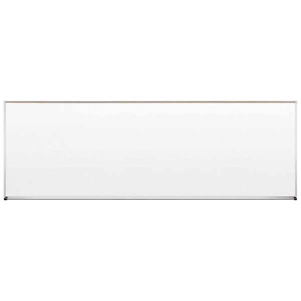 Balt Porcelain Dry-Erase Whiteboard, Anodized Aluminum Frame, 12 x 4 (202AM)