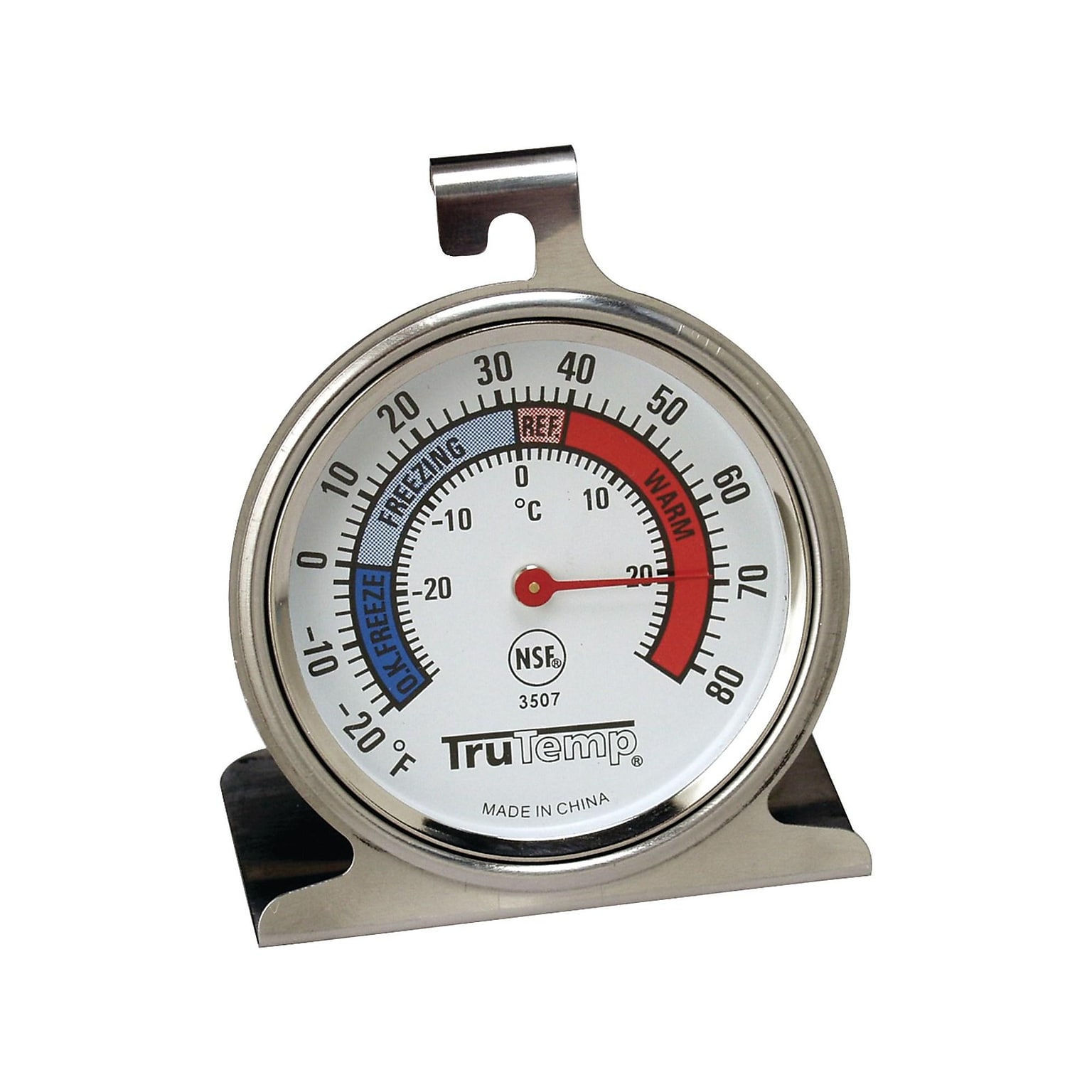 Taylor TruTemp Stainless Steel Thermometer, Silver (3507)