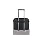 Solo New York Ace Slim 15.6" Laptop Briefcase, Black/Orange Polyester (UBN101-4)