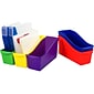 Storex Storage Bins, Assorted Colors, 5/Carton (70105U06C)