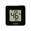 La Crosse Technology Indoor Tabletop/Wall Weather Station, Digital, Black/Silver (302-604B-TBP)