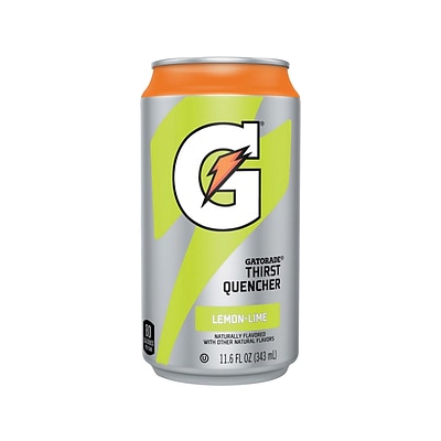 Gatorade Thirst Quencher Lemon Lime Sports Drink, 11.6 Fl. Oz., 24/Carton (308-03969)