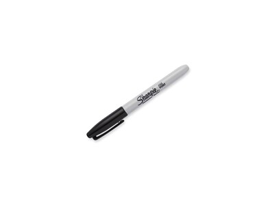 Sharpie Permanent Marker, Fine Tip, Black, 36/Pack (35010)