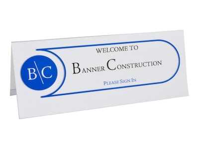 C-Line Sign Holder, 4.25" x 11", Horizontal, Clear Plastic, 25/Box (87507)