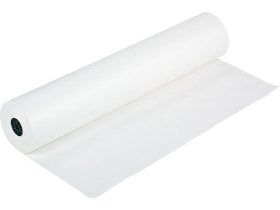 Rainbow Duo-Finish Paper Roll, 36W x 1000L, White (0063000)