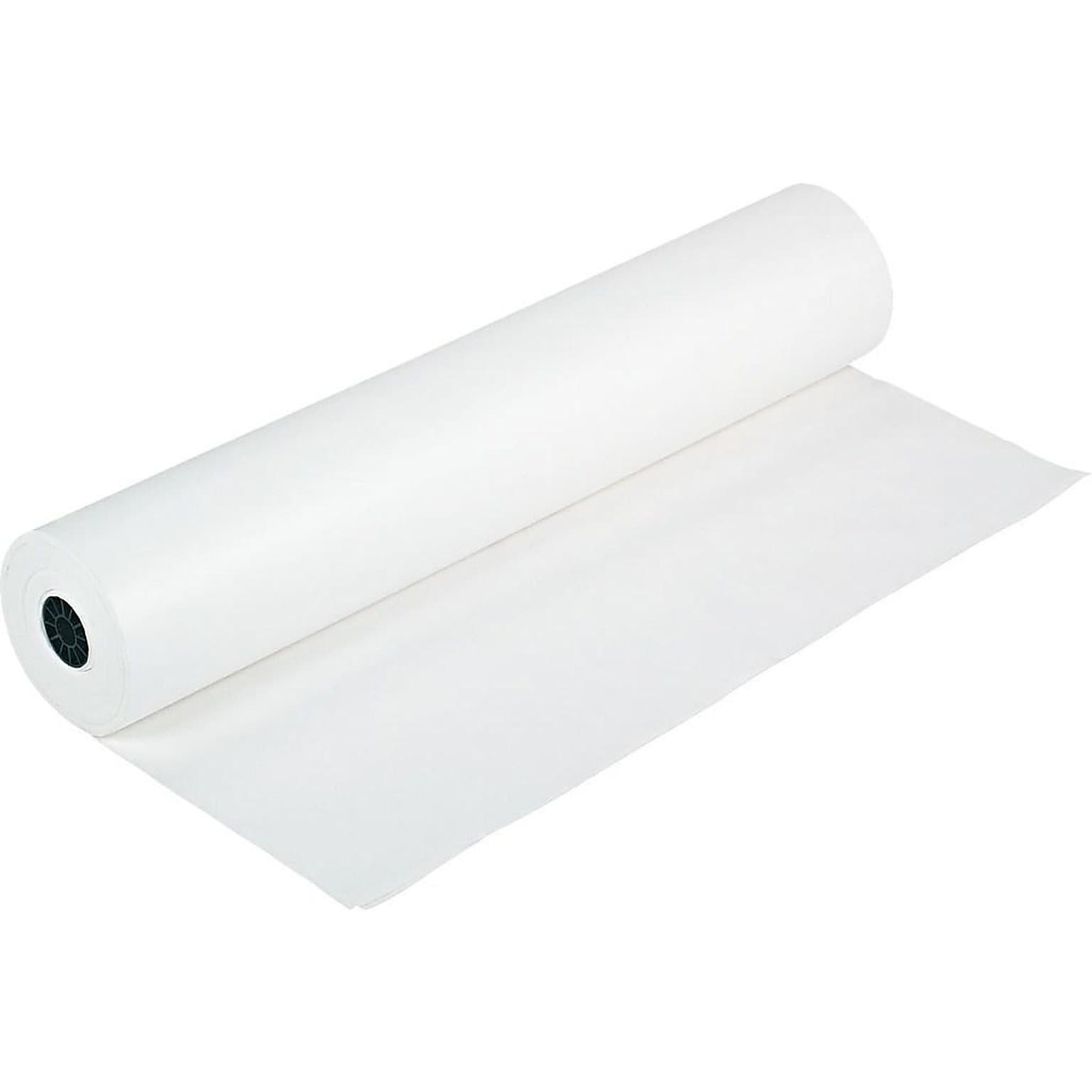 Rainbow Duo-Finish Paper Roll, 36W x 1000L, White (0063000)