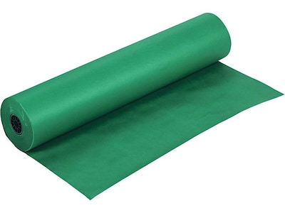 Rainbow Duo-Finish Paper Roll, 36W x 1000L, Emerald (0063140)