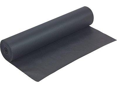 Rainbow Duo-Finish Paper Roll, 36W x 1000L, Black (0063300)