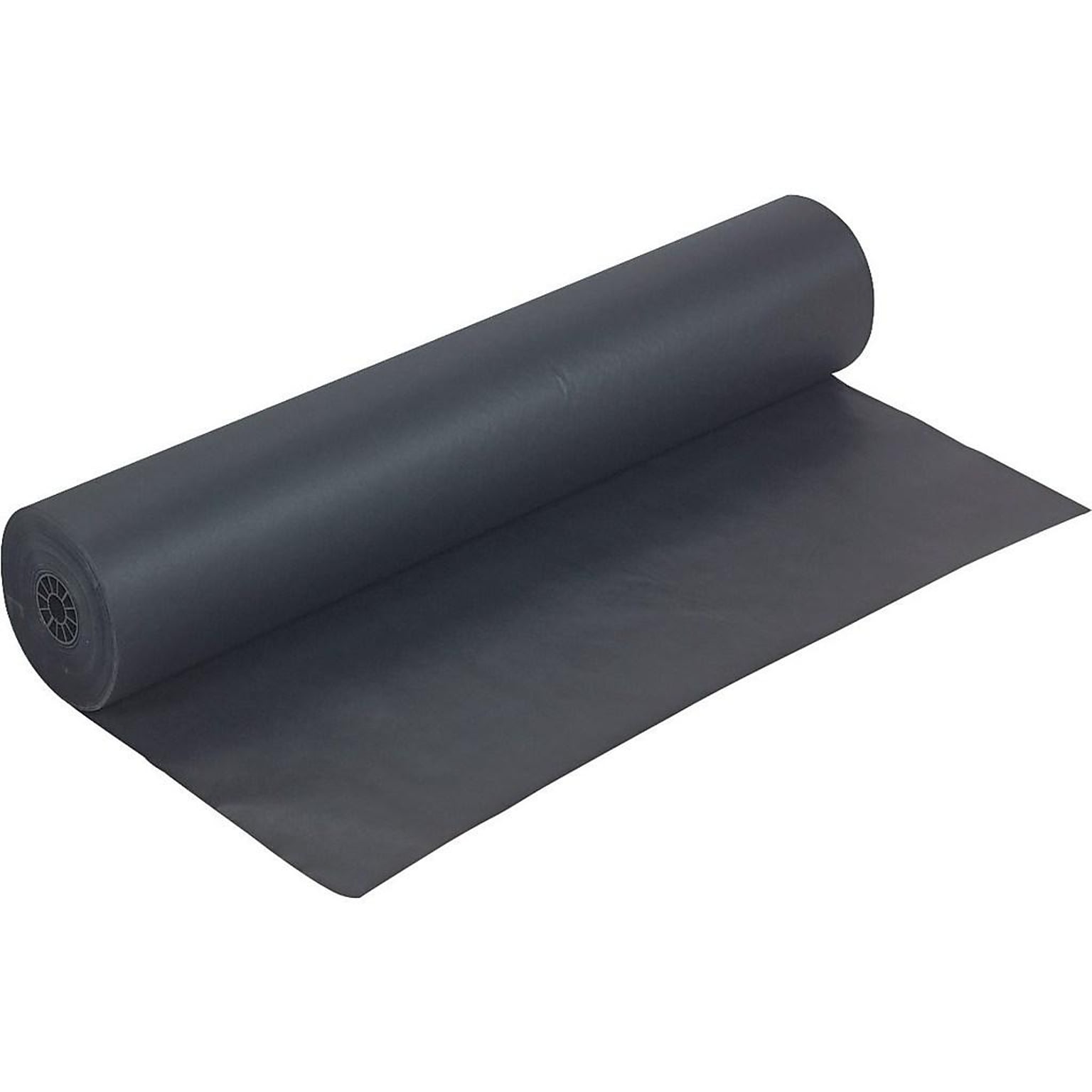 Rainbow Duo-Finish Paper Roll, 36W x 1000L, Black (0063300)
