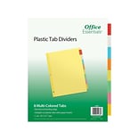 Avery Office Essentials Insertable Paper Dividers, 8-Tab, Multicolor (11467)