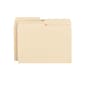 Smead File Folders, 1/2-Cut Tab, Letter Size, Manila, 100/Box (10320)