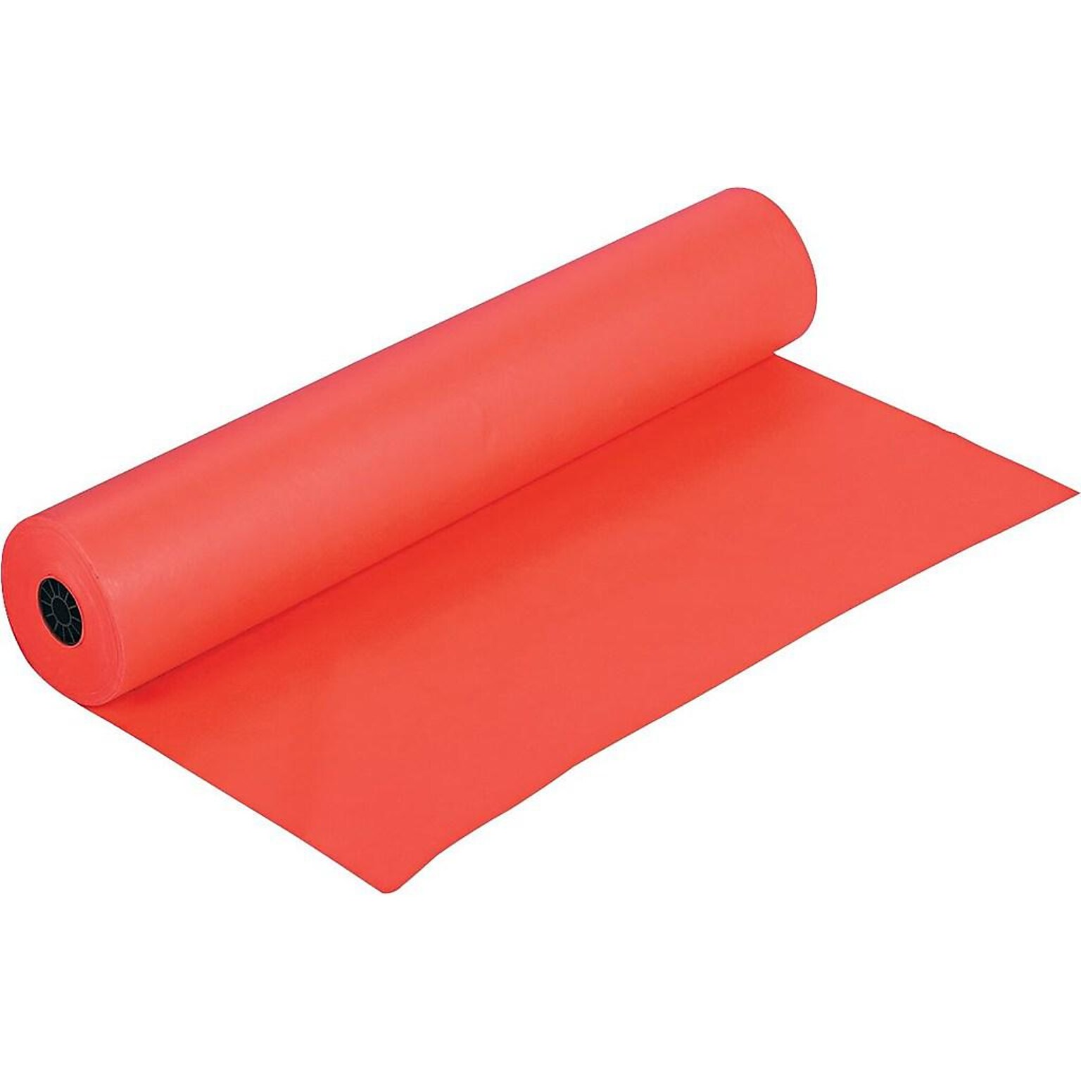 Rainbow Duo-Finish Paper Roll, 36W x 1000L, Orange (0063100)