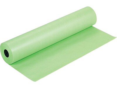 Rainbow Duo-Finish Paper Roll, 36W x 1000L, Light Green (0063120)