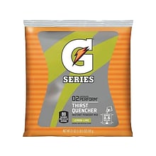 Gatorade Thirst Quencher Lemon Lime Powdered Sports Drink Mix, 21 oz., 32/Carton (308-03969)