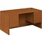 HON 10500 Series 60W Laminate Pedestal Desk, Cherry (H10573HH)