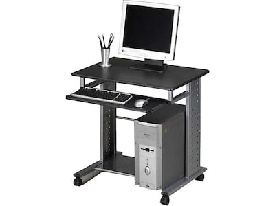 Safco Mayline Eastwinds Empire 30 Mobile Desk, Charcoal Black (MLN945ANT)