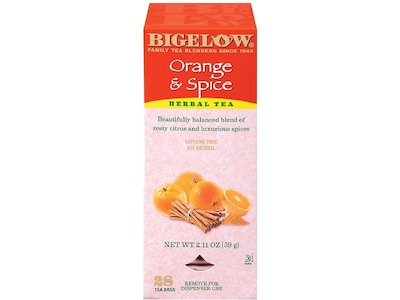 Bigelow Herbal Tea Bags, 28/Box (RCB00398)