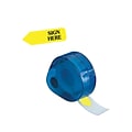 Redi-Tag Sign Here Flags, Yellow, 1.88 Wide, 120/Pack (81014)