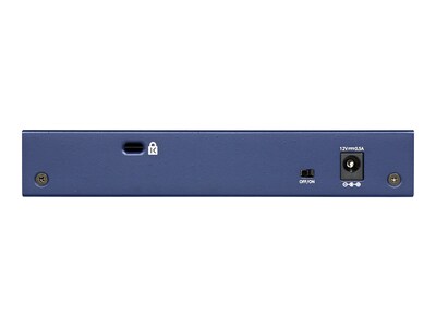 Netgear ProSAFE 8-Port Gigabit Ethernet Unmanaged Switch, 10/100 Mbps, Blue (GS108-400NAS)