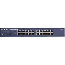 Netgear ProSAFE 24-Port Gigabit Ethernet Unmanaged Switch, 10/100/1000 Mbps, Blue (JGS524NA)