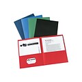 Avery 2-Pocket Folders, Assorted Colors, 25/Box (47993)