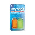 SecurIT Key Tags, Assorted Colors, 4/Pack (04993)