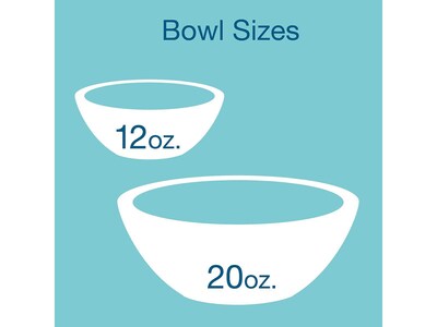 12-Ounce White Foam Bowl