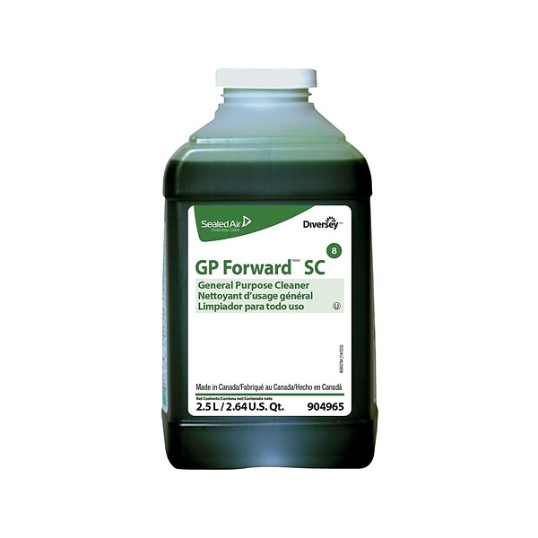 GP Forward SC 8 Multipurpose Cleaner for Diversey J-Fill, Citrus, 84.5 Fl.Oz., 2/Carton