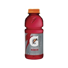 Gatorade Thirst Quencher Fruit Punch Liquid Sports Drink, 20 Fl. oz., 24/Carton (32866)