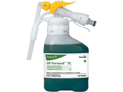 GP Forward SC 8 Multipurpose Cleaner for Diversey J-Fill, Citrus, 84.5 Fl.Oz., 2/Carton