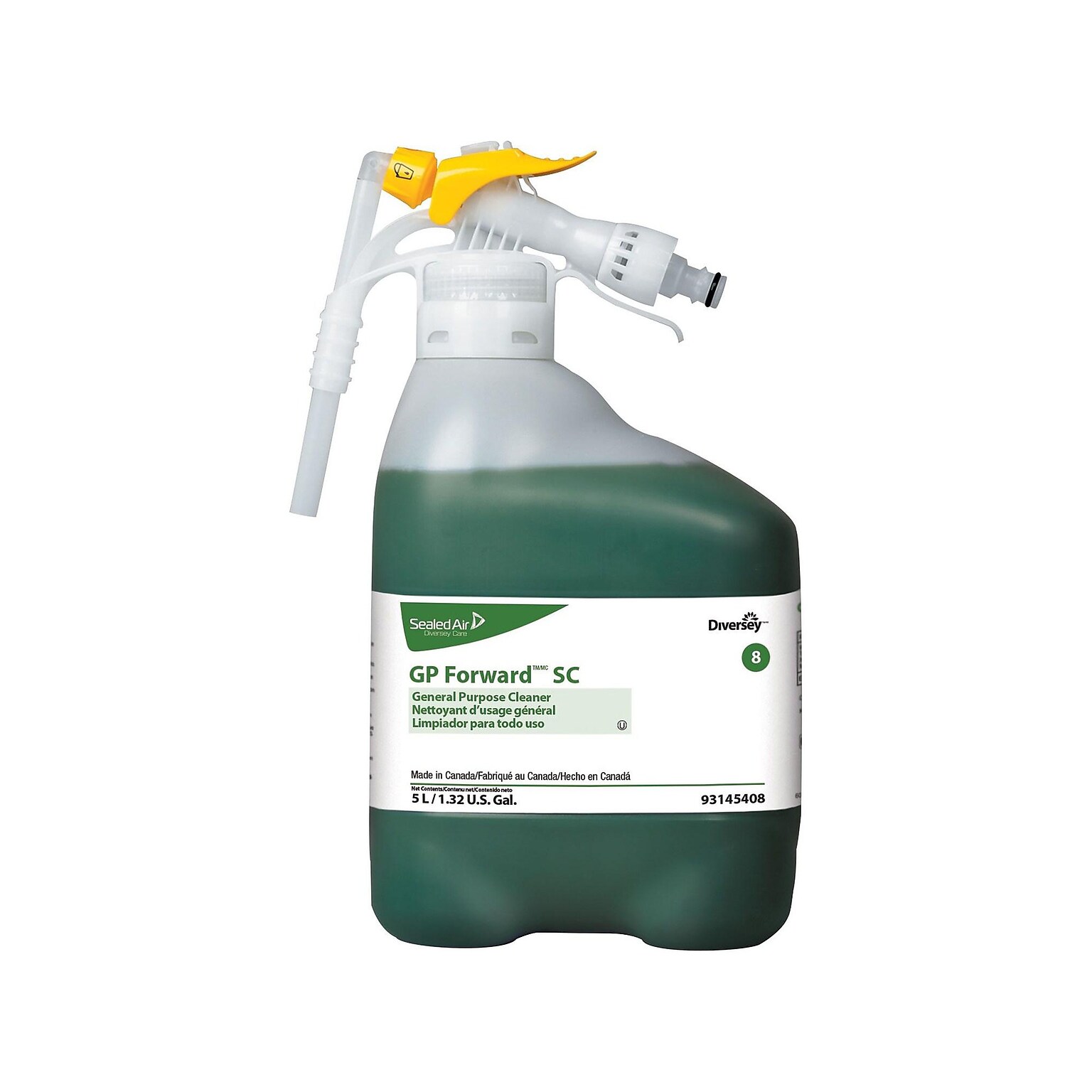 GP Forward SC 8 Multipurpose Cleaner for Diversey RTD, Citrus, 169.07 Fl.Oz.