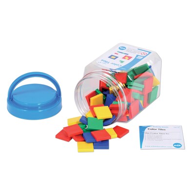 Learning Advantage Color Tiles, Mini Jar, 3 Sets (CTU13283BN)