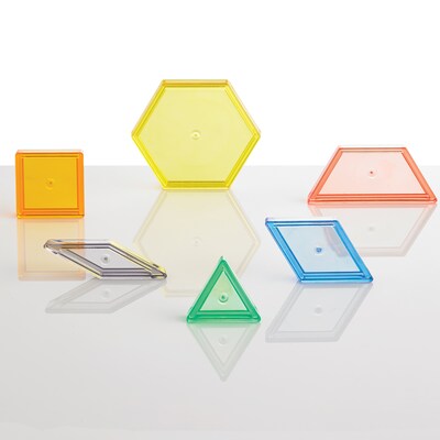 Learning Advantage Transparent Pattern Blocks - Mini Jar, 2 Sets (CTU22108BN)