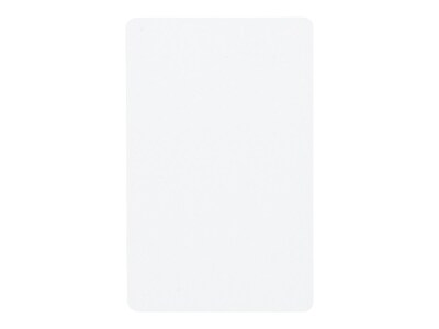 IDville CR-80 Plastic ID Card, White, 100/Pack (62834WT)