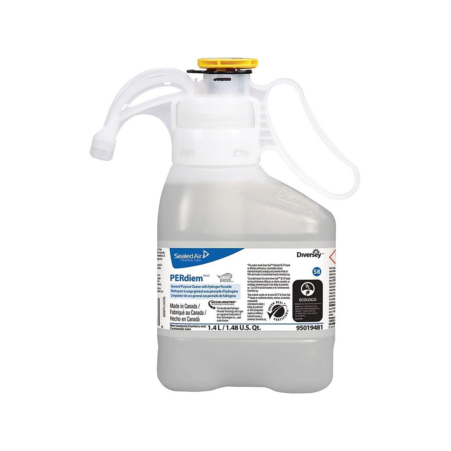 Perdiem 58 Multipurpose Cleaner for Diversey SmartDose, 1.4 L / 1.48 U.S. Qt.