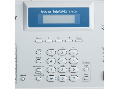 Brother IntelliFax PPF-5750E Laser Fax Machine