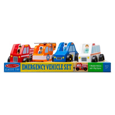 Melissa & Doug Emergency Vehicle Set (9285)