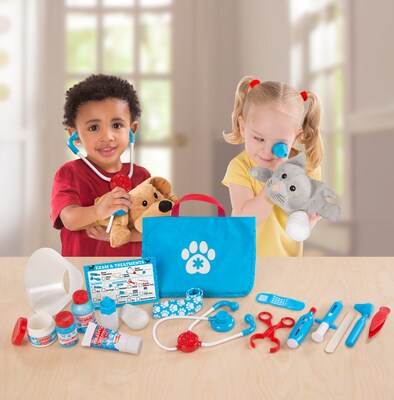Melissa & Doug Examine & Treat Pet Vet Play Set, 6/Pack (8520-BULK)