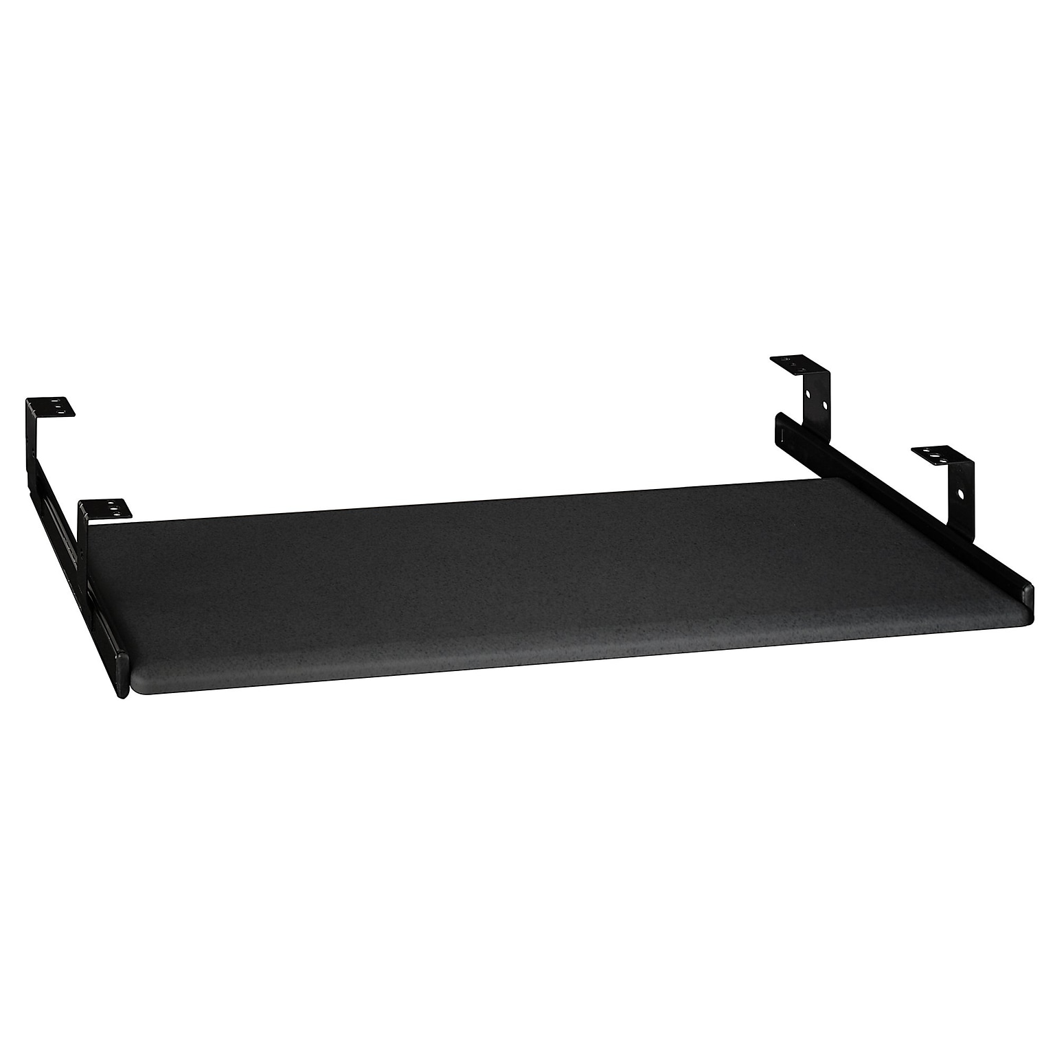 Bush Business Furniture Universal Keyboard Shelf, Black textured vinyl (AC99808-03)