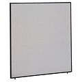 Bush Business Furniture ProPanels 66H x 60W Panel, Light Gray/Slate (PP66760-03)