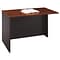 Bush Business Furniture Westfield 48W Return Bridge, Hansen Cherry/Graphite Gray (WC24424)