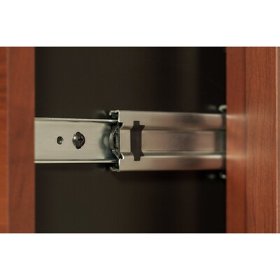 Bush Business Furniture Westfield 36W 2 Drawer Lateral File Cabinet, Hansen Cherry/Graphite Gray (WC24454C)