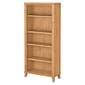 Bush Furniture Somerset 65.21"H 5-Shelf Bookcase with Adjustable Shelves, Maple Cross Laminate (WC81465)