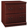 Bush Furniture Birmingham Lateral File Cabinet, Harvest Cherry/Harvest Cherry (EX26671-03)