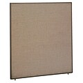 Bush Business Furniture ProPanels 66H x 60W Panel, Harvest Tan/Taupe (PP66560-03)