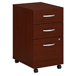 Bush Business Furniture Westfield 3 Drawer Mobile File Cabinet, Mahogany (WC36753)