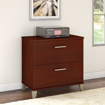 Bush Furniture Somerset Lateral File Cabinet, Hansen Cherry (WC81780)