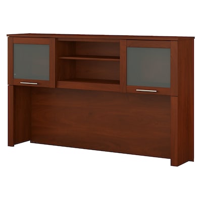 Bush Furniture Somerset 59W Desktop Hutch, Hansen Cherry (WC81731)