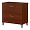 Bush Furniture Somerset Lateral File Cabinet, Hansen Cherry (WC81780)